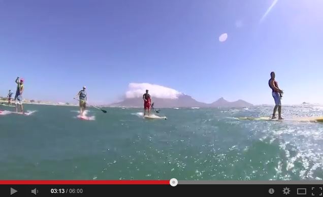 Downwind clássico na Africa do Sul