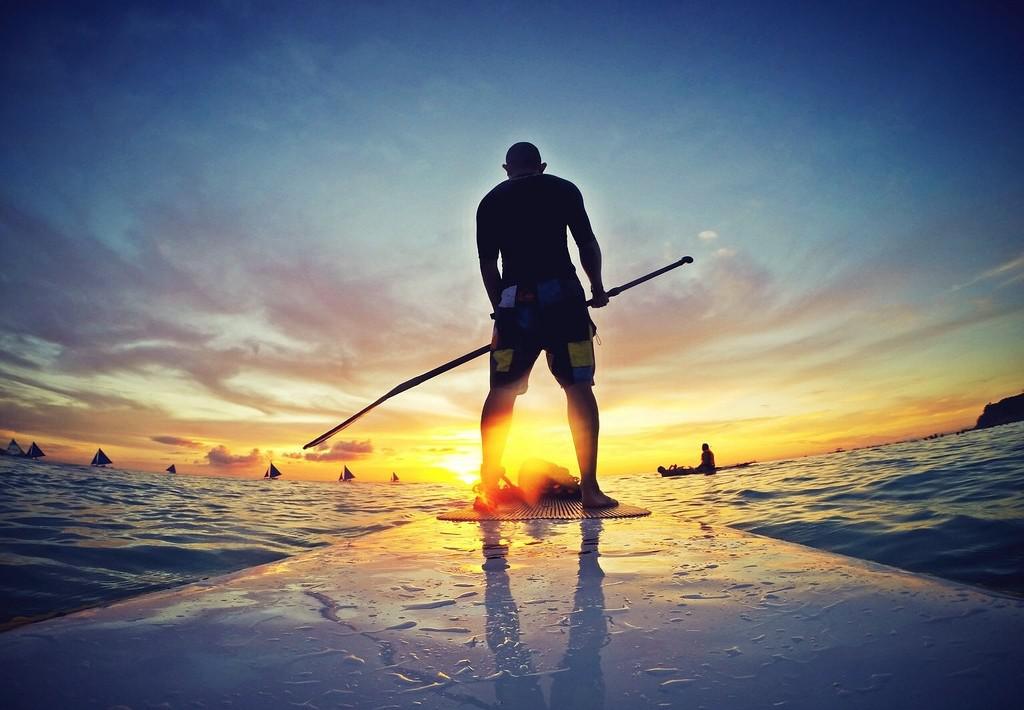 Stand Up Paddle em Santos