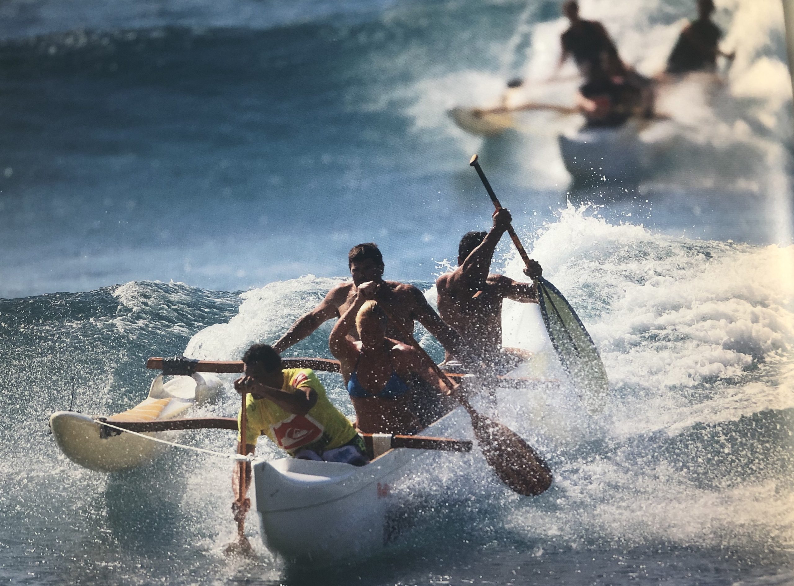 outrigger canoe